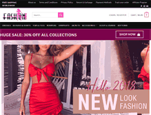 Tablet Screenshot of fashionpasion.com